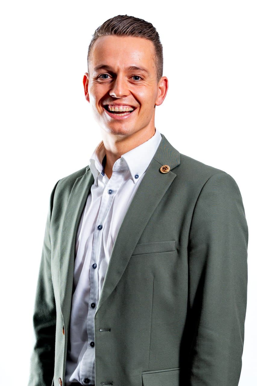 Remco Gronsveld, coach bij Next Level Center in Den Haag